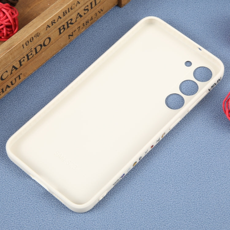 For Samsung Galaxy A81 Astronaut Pattern Silicone Straight Edge Phone Case(Lovely Astronaut-White) - free shipping - PMC TechLife - Order now!