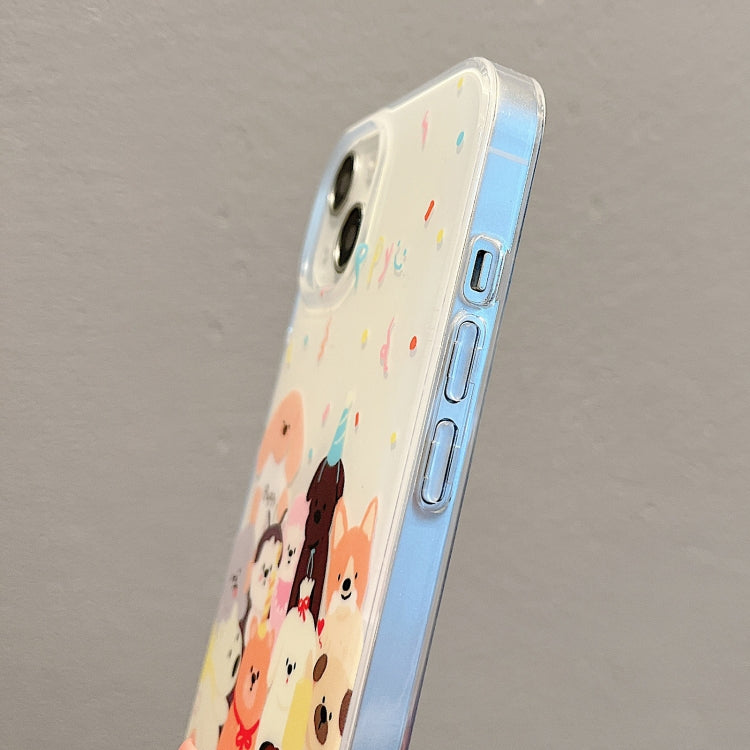 For iPhone 12 Pro IMD Cute Animal Pattern Phone Case(Dog) - free shipping - PMC TechLife - Order now!