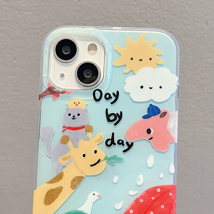 For iPhone 11 Pro Max IMD Cute Animal Pattern Phone Case(Giraffe) - free shipping - PMC TechLife - Order now!