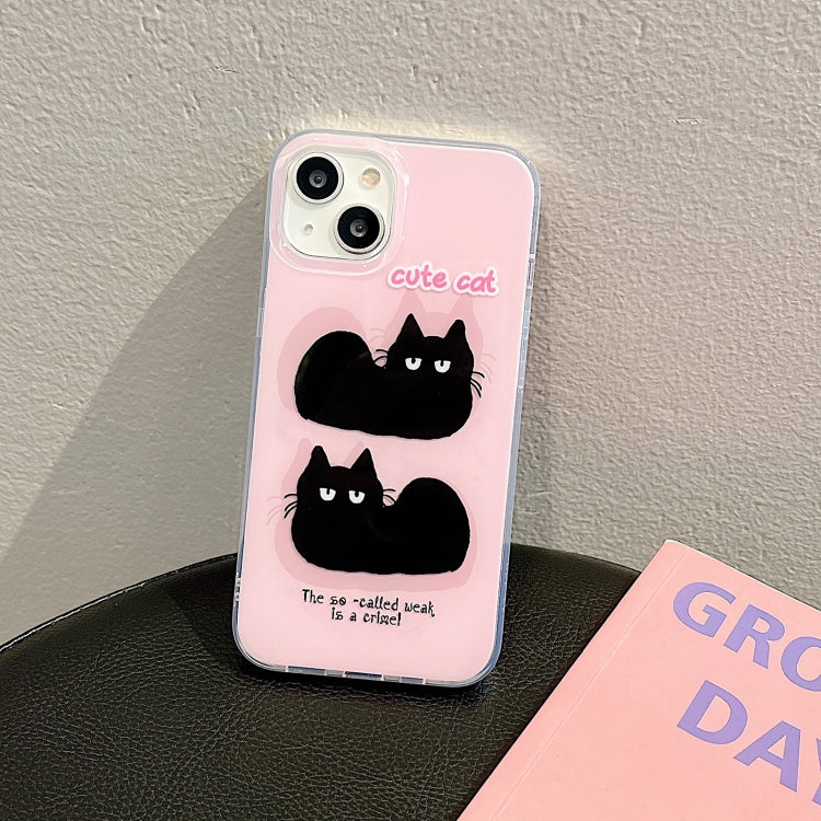 For iPhone 11 IMD Cute Animal Pattern Phone Case(Cat) - free shipping - PMC TechLife - Order now!