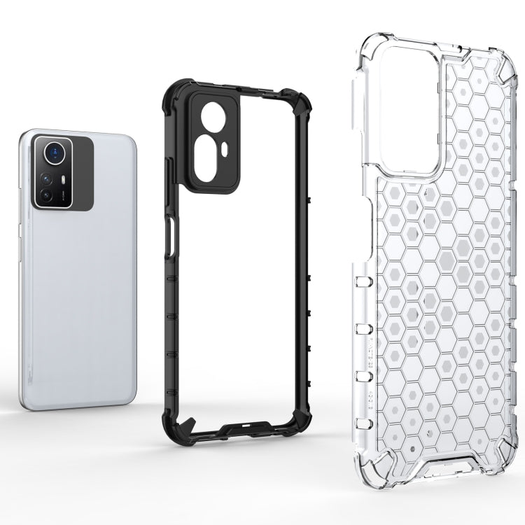 For Xiaomi Note 12S 4G Global Shockproof Honeycomb PC + TPU Phone Case(Green) - free shipping - PMC TechLife - Order now!
