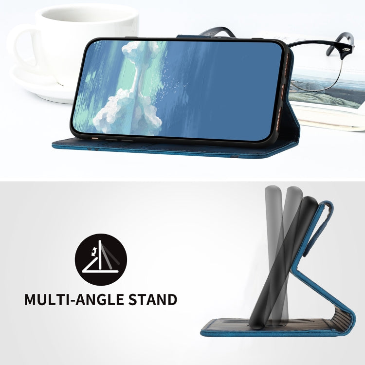 For Samsung Galaxy S20 FE Line Pattern Skin Feel Leather Phone Case(Royal Blue) - free shipping - PMC TechLife - Order now!