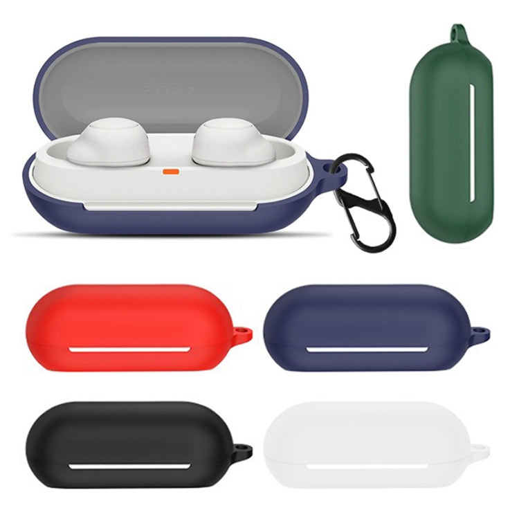 For Sony WF-C700N Bluetooth Earphone Silicone Protective Case(Dark Green) - free shipping - PMC TechLife - Order now!