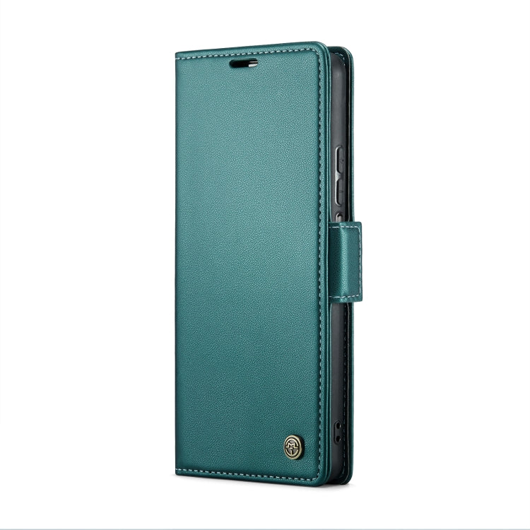 For Xiaomi Redmi Note 11 4G Global/Note 11S Global CaseMe 023 Butterfly Buckle Litchi Texture RFID Anti-theft Leather Phone Case(Pearly Blue) - Xiaomi Cases by CaseMe | Online Shopping South Africa | PMC Jewellery