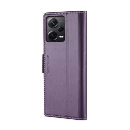 For Xiaomi Redmi Note 12 Pro+ 5G Global CaseMe 023 Butterfly Buckle Litchi Texture RFID Anti-theft Leather Phone Case(Pearly Purple) - Note 12 Pro+ Cases by CaseMe | Online Shopping South Africa | PMC Jewellery