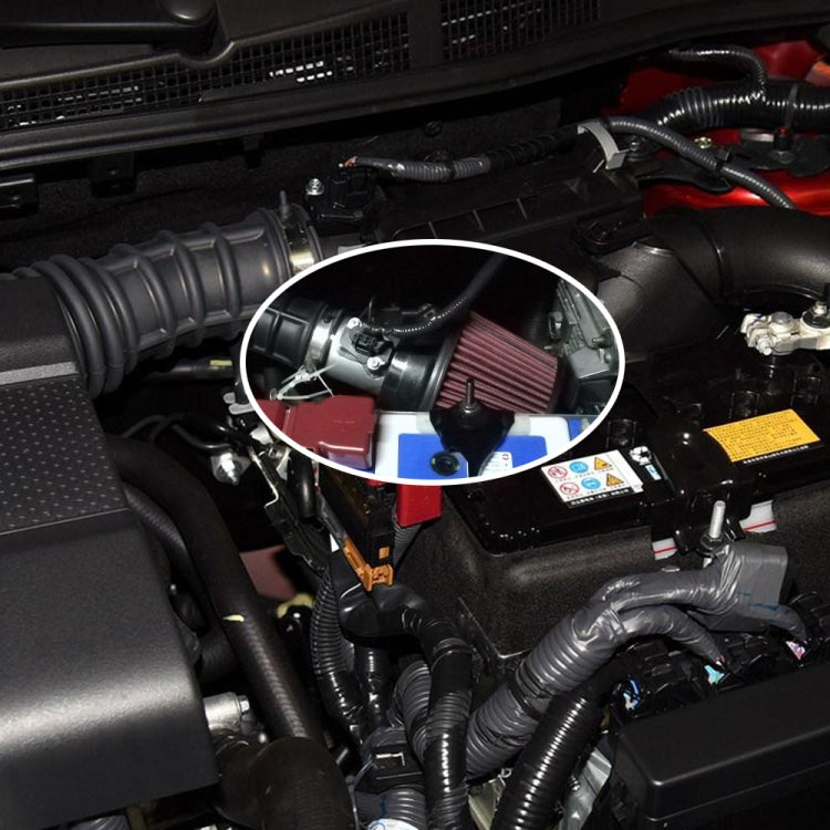 63mm XH-UN605 Car Modified Engine Air Flow Meter Flange Intake Sensor Base for Honda / Ford / Nissan - Air Intake System by PMC TechLife | Online Shopping South Africa | PMC TechLife
