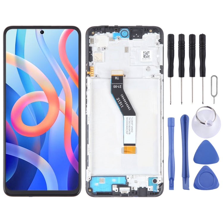 OEM Material LCD Screen For Xiaomi Redmi Note 11T 5G Digitizer Full Assembly with Frame - free shipping - PMC TechLife - Order now!
