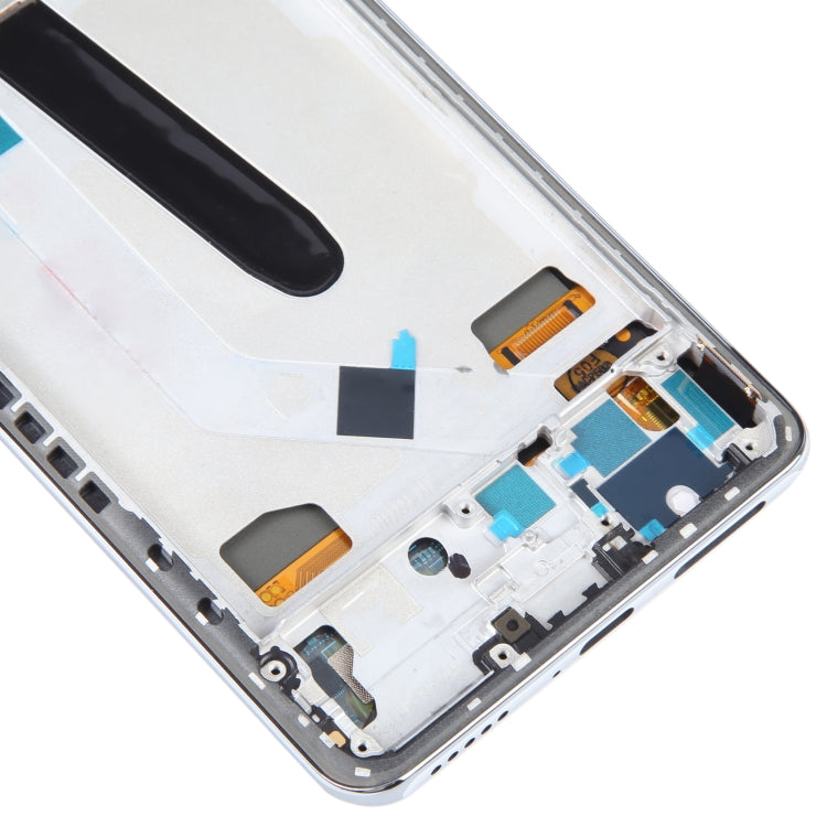 OLED LCD Screen For Xiaomi Mi 11i Digitizer Full Assembly with Frame(Silver) - free shipping - PMC TechLife - Order now!