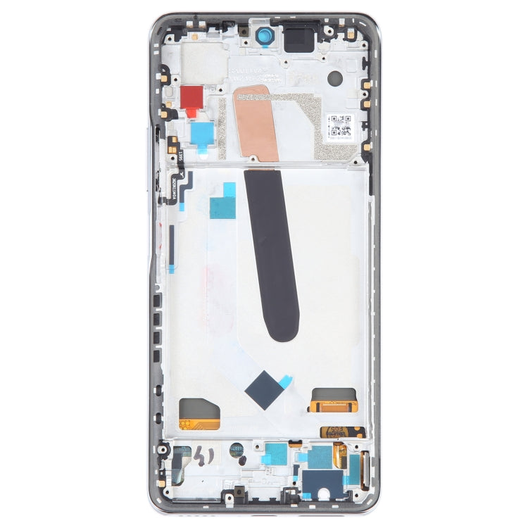 OLED LCD Screen For Xiaomi 11X Digitizer Full Assembly with Frame(Silver) - LCD Screen by PMC Jewellery | Online Shopping South Africa | PMC Jewellery