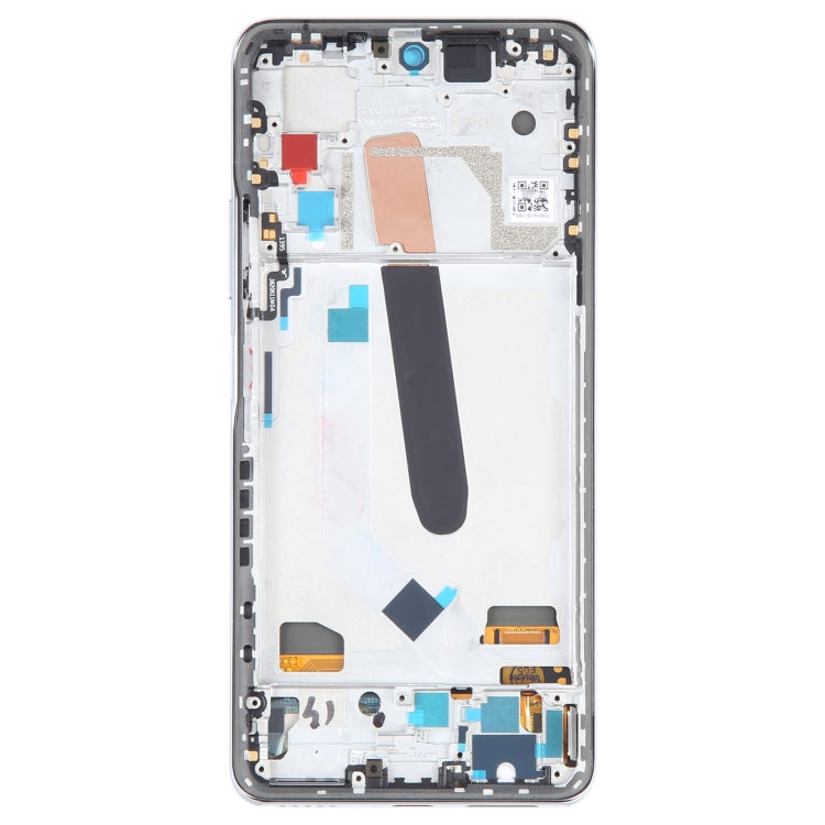 OLED LCD Screen For Xiaomi Poco F3 Digitizer Full Assembly with Frame(Silver) - free shipping - PMC TechLife - Order now!