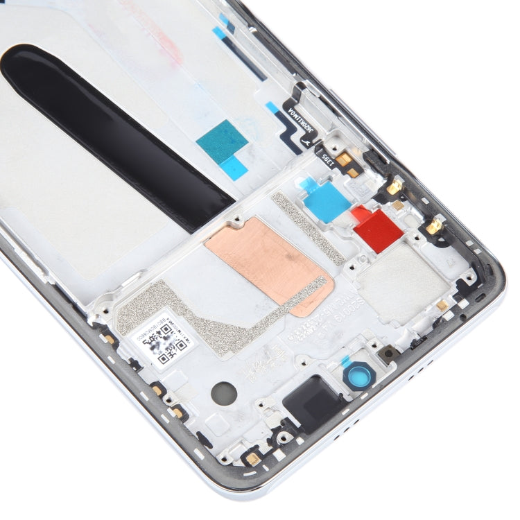 OLED LCD Screen For Xiaomi Redmi K40 Pro+ Digitizer Full Assembly with Frame(Silver) - free shipping - PMC TechLife - Order now!
