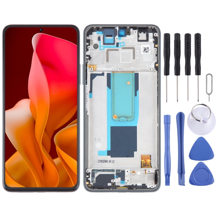 LCD Screen For Xiaomi 11i HyperCharge 5G Digitizer Full Assembly with Frame(Green) - free shipping - PMC TechLife - Order now!