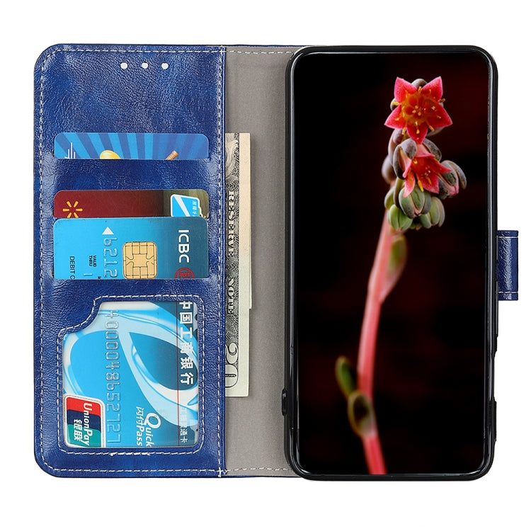 For Xiaomi Redmi 12 4G Retro Crazy Horse Texture Horizontal Flip Leather Phone Case(Blue) - free shipping - PMC TechLife - Order now!