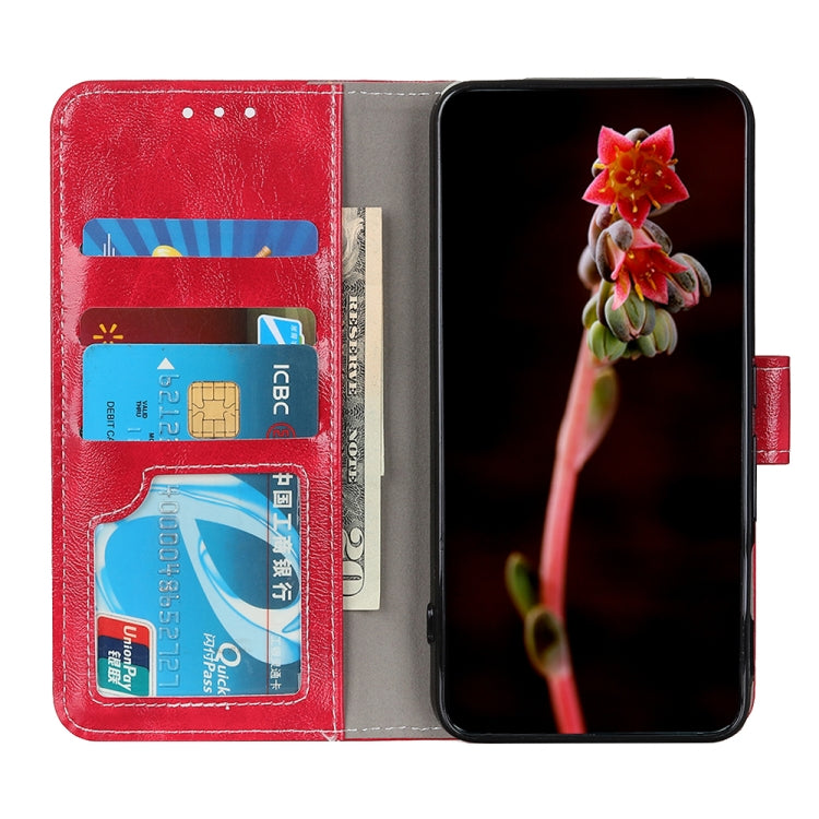 For Xiaomi Redmi 12 4G Retro Crazy Horse Texture Horizontal Flip Leather Phone Case(Red) - free shipping - PMC TechLife - Order now!