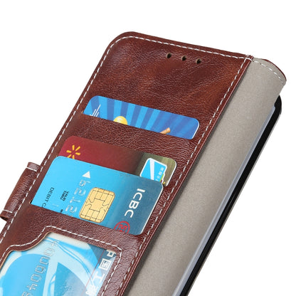 For Xiaomi Redmi 12 4G Retro Crazy Horse Texture Horizontal Flip Leather Phone Case(Brown) - Xiaomi Cases by PMC Jewellery | Online Shopping South Africa | PMC Jewellery