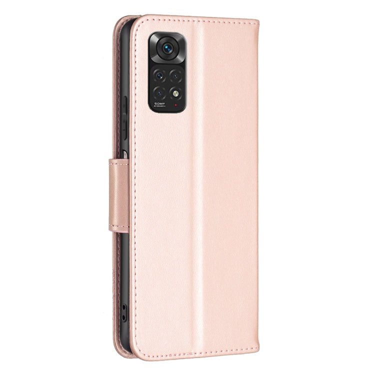 For Xiaomi Redmi Note 12S 4G / Note 11 Two Butterflies Embossing Leather Phone Case(Rose Gold) - free shipping - PMC TechLife - Order now!