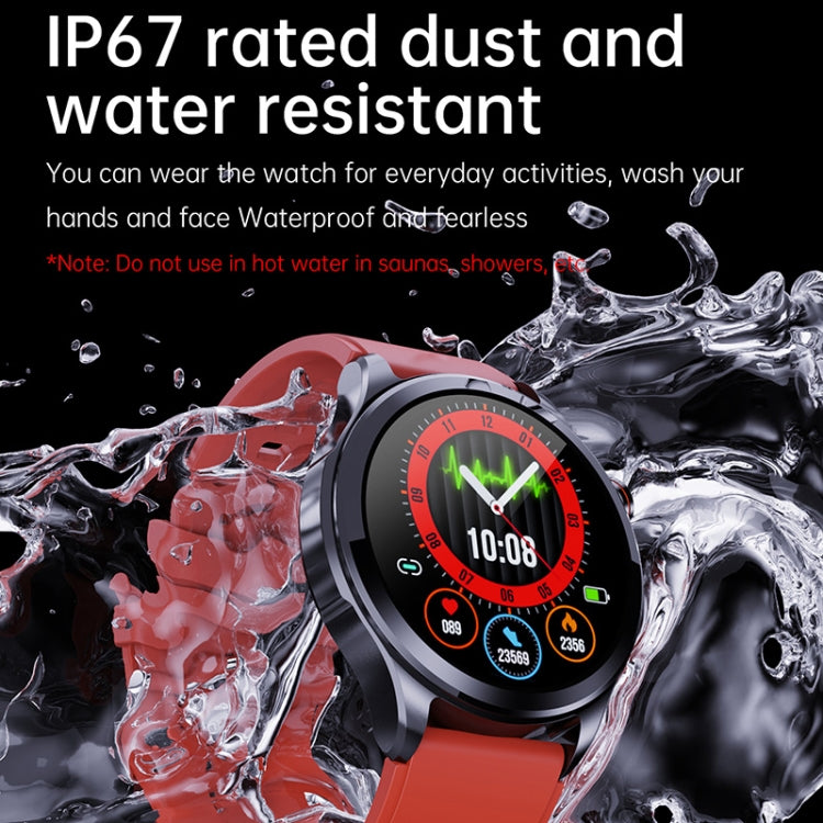 TK22 1.39 inch IP67 Waterproof Silicone Band Smart Watch Supports ECG / Non-invasive Blood Sugar(Blue) - Smart Watches by PMC Jewellery | Online Shopping South Africa | PMC Jewellery