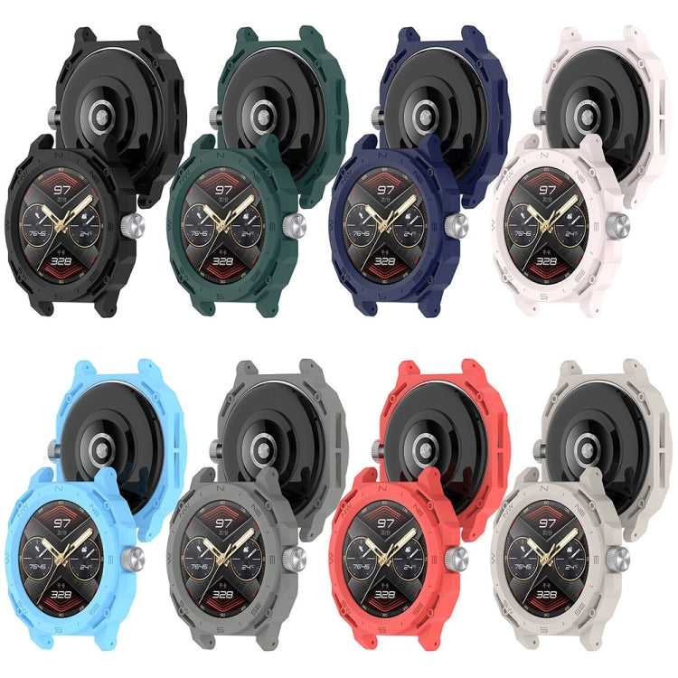 For Huawei Watch GT Cyber Armor Hollow Watch Protective Case(Pink) - Watch Cases by PMC TechLife | Online Shopping South Africa | PMC TechLife