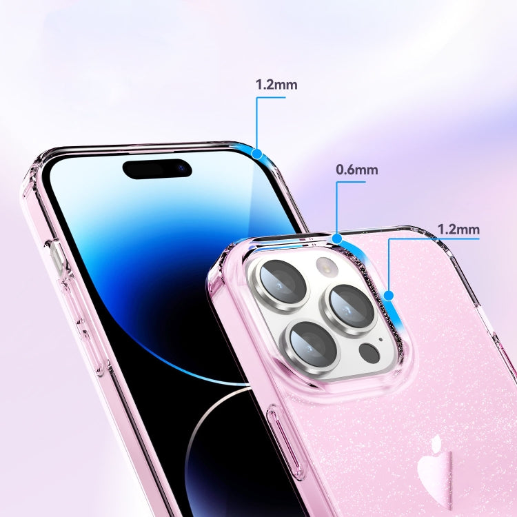 For iPhone 14 Pro Max Star Solid Color Phone Case(Pink) - iPhone 14 Pro Max Cases by PMC TechLife | Online Shopping South Africa | PMC TechLife