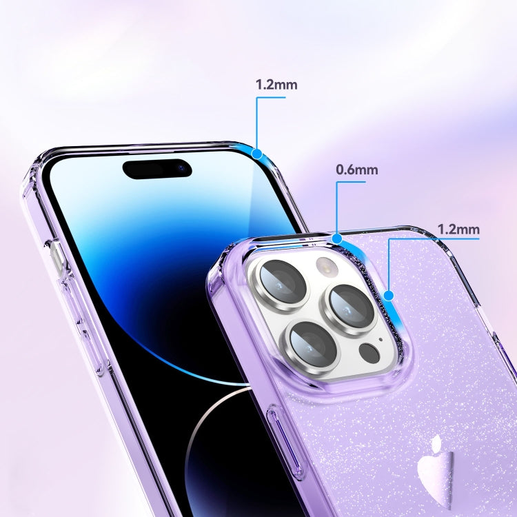 For iPhone 14 Pro Star Solid Color Phone Case(Purple) - iPhone 14 Pro Cases by PMC TechLife | Online Shopping South Africa | PMC TechLife
