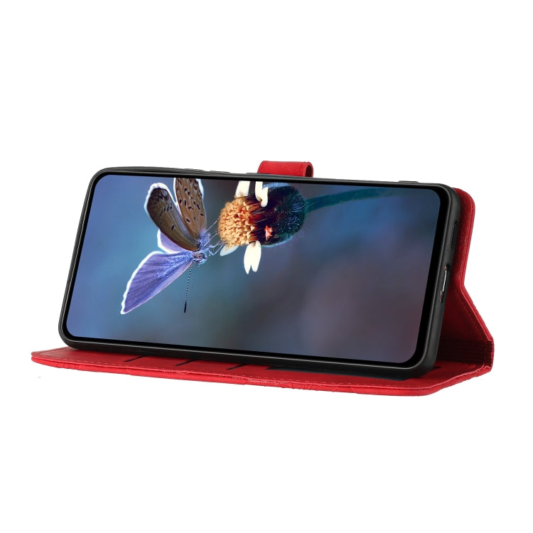 For Xiaomi Redmi 9 Flower Embossing Pattern Leather Phone Case(Red) - free shipping - PMC TechLife - Order now!