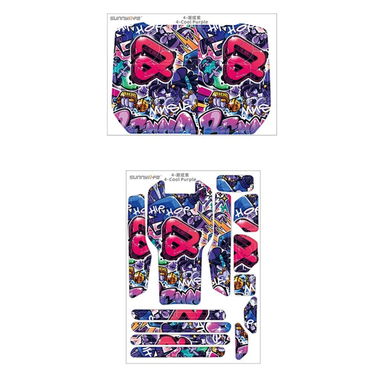 For DJI Mavic 3 Pro / RC Pro Sunnylife Drone Body Remote Control Decorative Stickers Set(Cool Purple) - Stickers by Sunnylife | Online Shopping South Africa | PMC TechLife | Buy Now Pay Later Mobicred