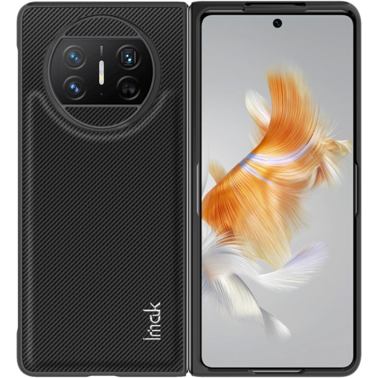 For Huawei Mate X3 imak Ruiyi Series Carbon Fiber PU + PC Phone Case - Huawei Cases by imak | Online Shopping South Africa | PMC Jewellery | Buy Now Pay Later Mobicred