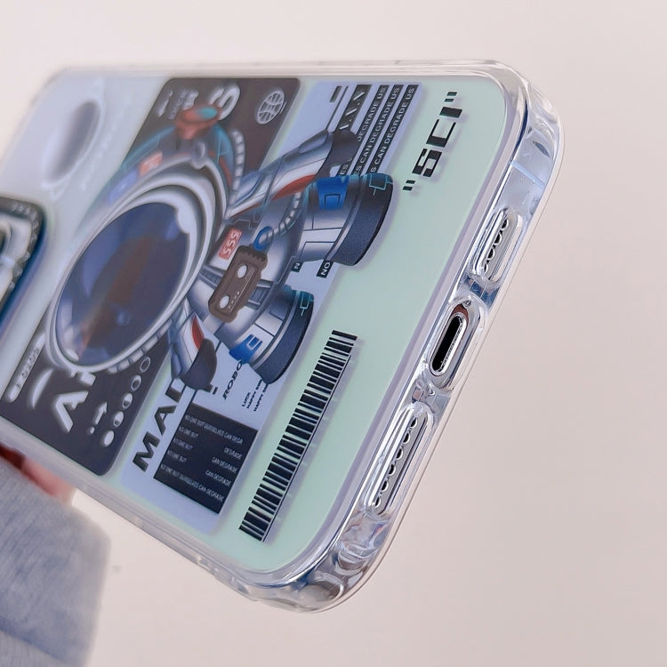 For iPhone 11 Mechanical Astronaut Pattern TPU Phone Case(Orange) - free shipping - PMC TechLife - Order now!