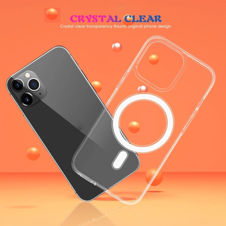 For iPhone 15 Pro Max MagSafe Clear Acrylic PC +TPU Phone Case(Transparent) - free shipping - PMC TechLife - Order now!