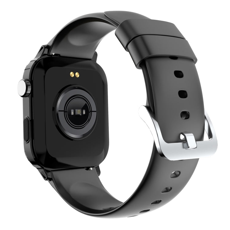 G96 1.85 inch HD Square Screen Rugged Smart Watch Support Bluetooth Calling/Heart Rate Monitoring/Blood Oxygen Monitoring(Black) - Smart Watches by PMC Jewellery | Online Shopping South Africa | PMC Jewellery