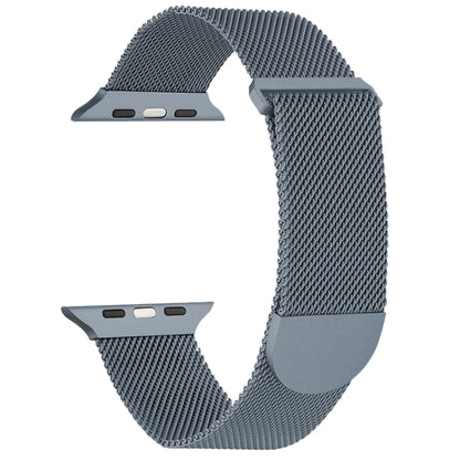 For Apple Watch 8 45mm Milanese Metal Magnetic Watch Band(Space Grey) - Watch Bands by PMC Jewellery | Online Shopping South Africa | PMC Jewellery