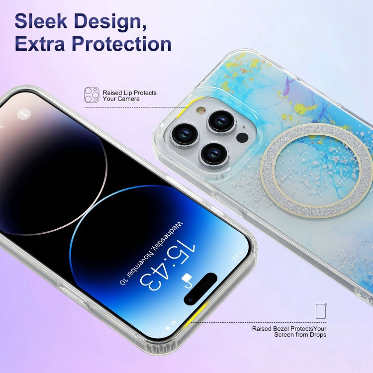 For iPhone 12 Pro Max Dual-side IMD Marble Magsafe Phone Case(White) - free shipping - PMC TechLife - Order now!