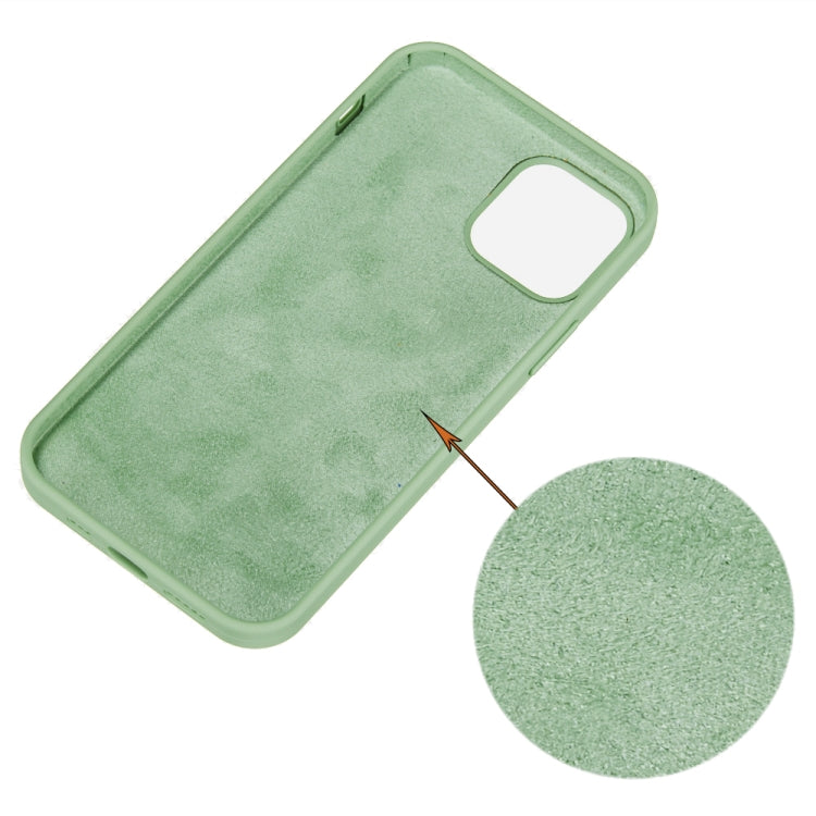 For iPhone 15 Solid Color Silicone Phone Case(Mint Green) - iPhone 15 Cases by PMC TechLife | Online Shopping South Africa | PMC TechLife