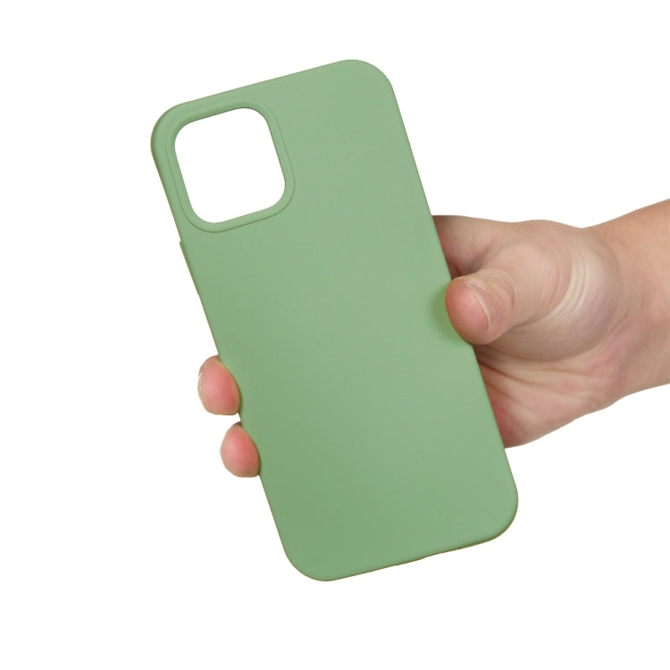 For iPhone 15 Solid Color Silicone Phone Case(Mint Green) - iPhone 15 Cases by PMC Jewellery | Online Shopping South Africa | PMC Jewellery