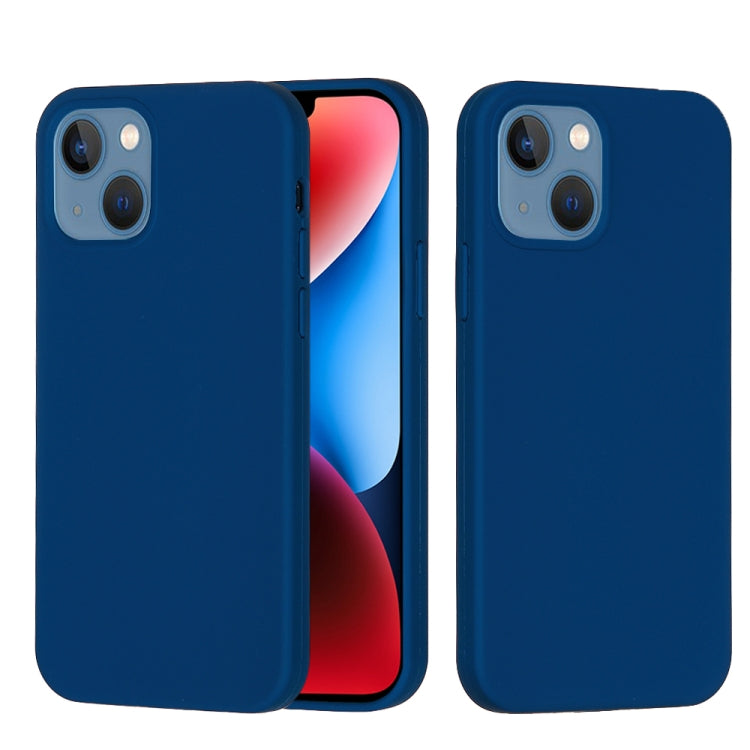 For iPhone 15 Solid Color Silicone Phone Case(Cobalt Blue) - iPhone 15 Cases by PMC TechLife | Online Shopping South Africa | PMC TechLife