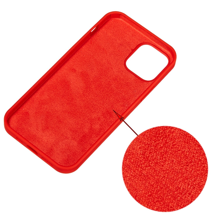 For iPhone 15 Solid Color Silicone Phone Case(Red) - iPhone 15 Cases by PMC TechLife | Online Shopping South Africa | PMC TechLife