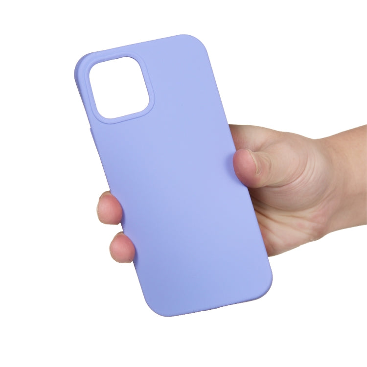 For iPhone 15 Plus Solid Color Silicone Phone Case(Purple) - iPhone 15 Plus Cases by PMC TechLife | Online Shopping South Africa | PMC TechLife