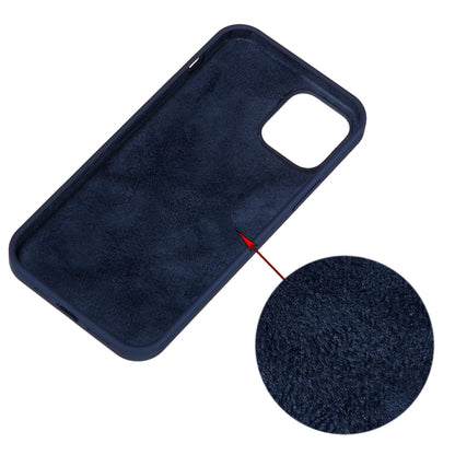 For iPhone 15 Plus Solid Color Silicone Phone Case(Midnight Blue) - iPhone 15 Plus Cases by PMC Jewellery | Online Shopping South Africa | PMC Jewellery