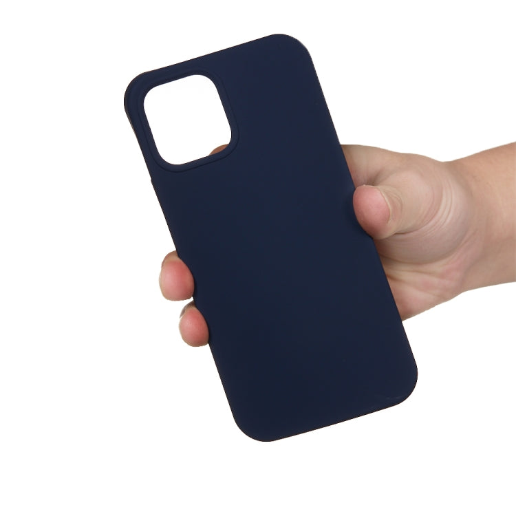 For iPhone 15 Plus Solid Color Silicone Phone Case(Midnight Blue) - iPhone 15 Plus Cases by PMC Jewellery | Online Shopping South Africa | PMC Jewellery