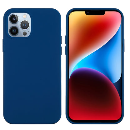 For iPhone 15 Pro Solid Color Silicone Phone Case(Cobalt Blue) - iPhone 15 Pro Cases by PMC Jewellery | Online Shopping South Africa | PMC Jewellery