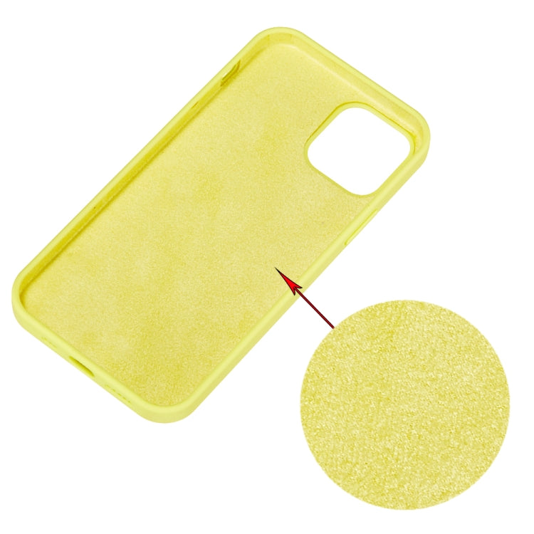 For iPhone 15 Pro Solid Color Silicone Phone Case(Lemon Yellow) - iPhone 15 Pro Cases by PMC TechLife | Online Shopping South Africa | PMC TechLife