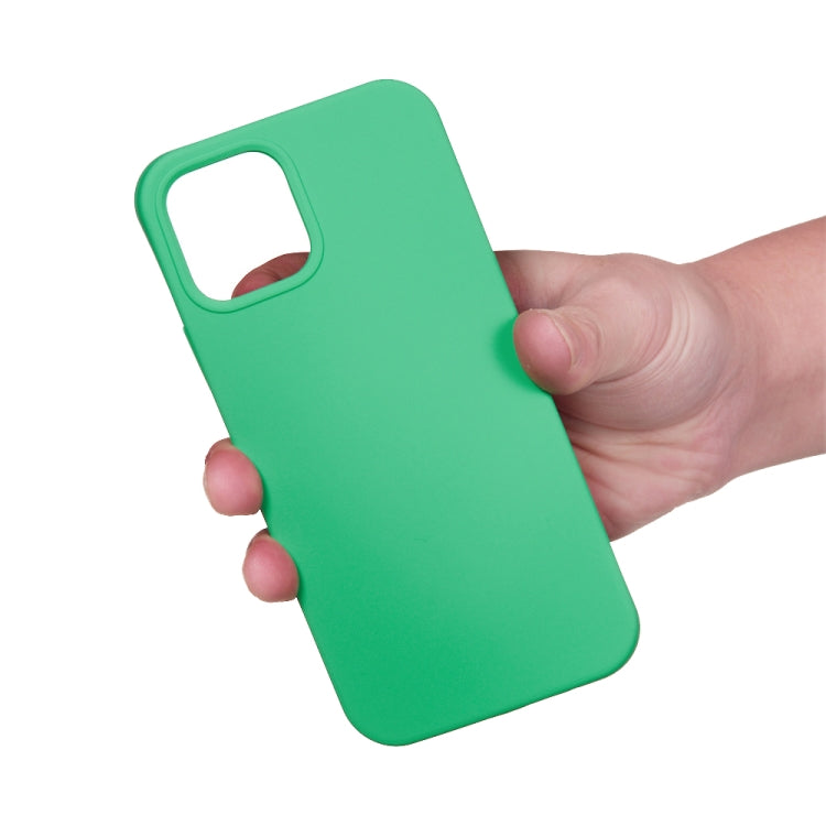 For iPhone 15 Pro Max Solid Color Silicone Phone Case(Green) - iPhone 15 Pro Max Cases by PMC TechLife | Online Shopping South Africa | PMC TechLife