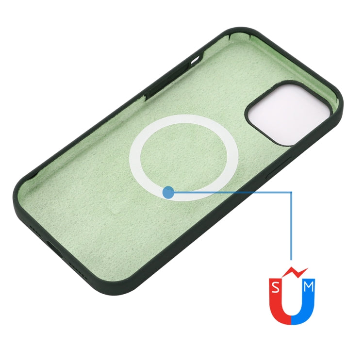 For iPhone 15 Pro Shockproof Silicone Magsafe Phone Case(Dark Green) - free shipping - PMC TechLife - Order now!
