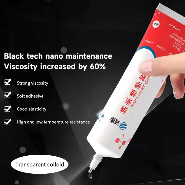 60ml Nano Repair Glue Fast Curing Glue(Transparent) - Repair Glue Series by PMC TechLife | Online Shopping South Africa | PMC TechLife | Buy Now Pay Later Mobicred
