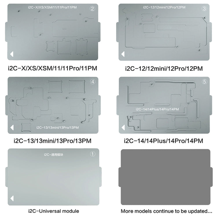 i2C T20 Intelligent Motherboard Middle Layered Heating Platform, Plug:US - Repair Platform by PMC Jewellery | Online Shopping South Africa | PMC Jewellery