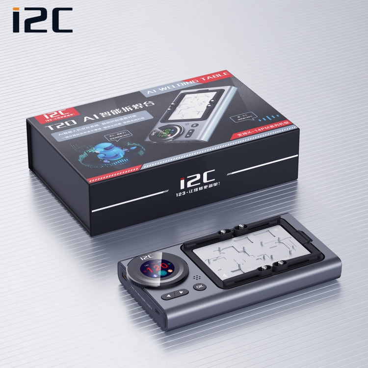 i2C T20 Intelligent Motherboard Middle Layered Heating Platform For iPhone X-14 Series, Plug:US - Repair Platform by PMC Jewellery | Online Shopping South Africa | PMC Jewellery