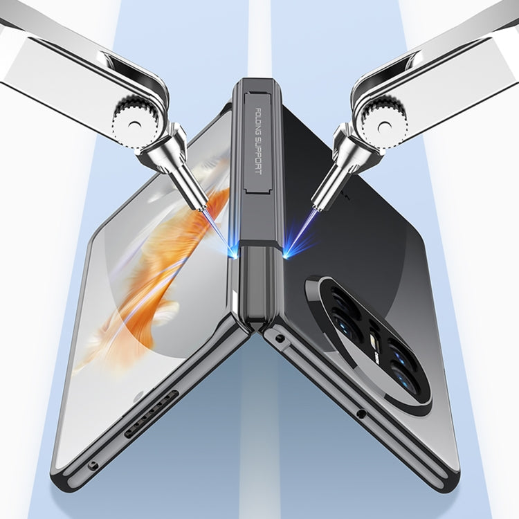 For Huawei Mate X3 GKK Integrated Hinge Folding Phone Case with Holder(Gold) - free shipping - PMC TechLife - Order now!