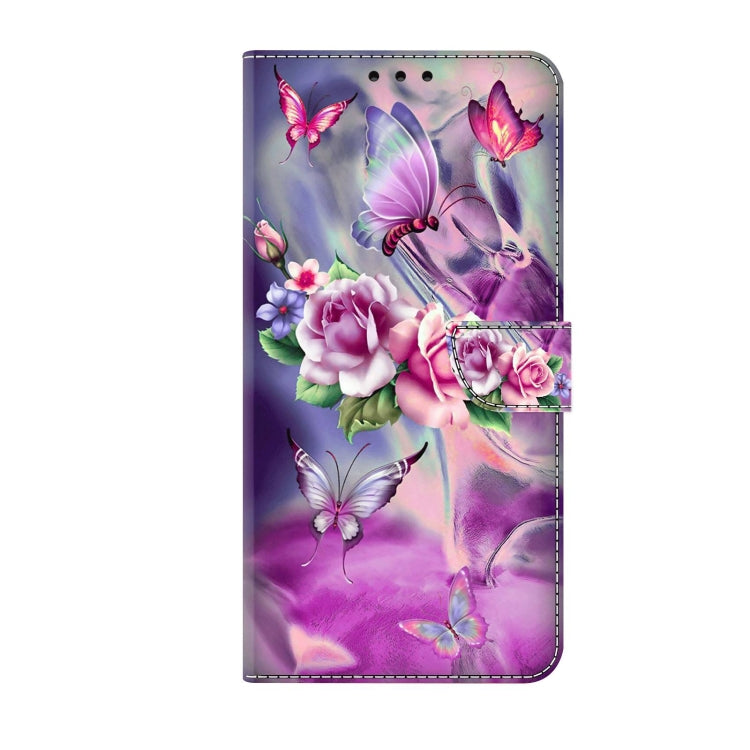 For Xiaomi Redmi 9 Crystal 3D Shockproof Protective Leather Phone Case(Butterfly) - Xiaomi Cases by PMC Jewellery | Online Shopping South Africa | PMC Jewellery