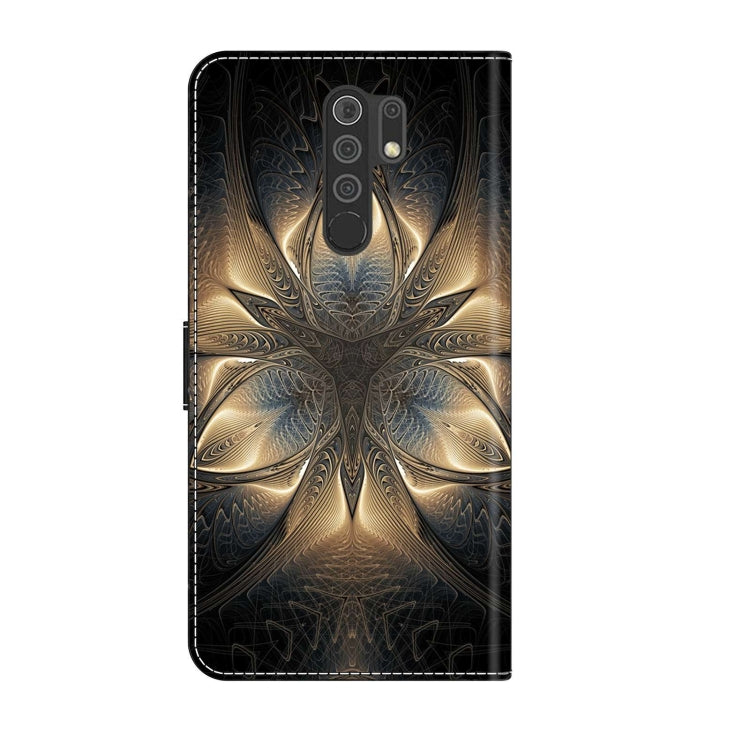 For Xiaomi Redmi 9 Crystal 3D Shockproof Protective Leather Phone Case(Luminous Building) - free shipping - PMC TechLife - Order now!