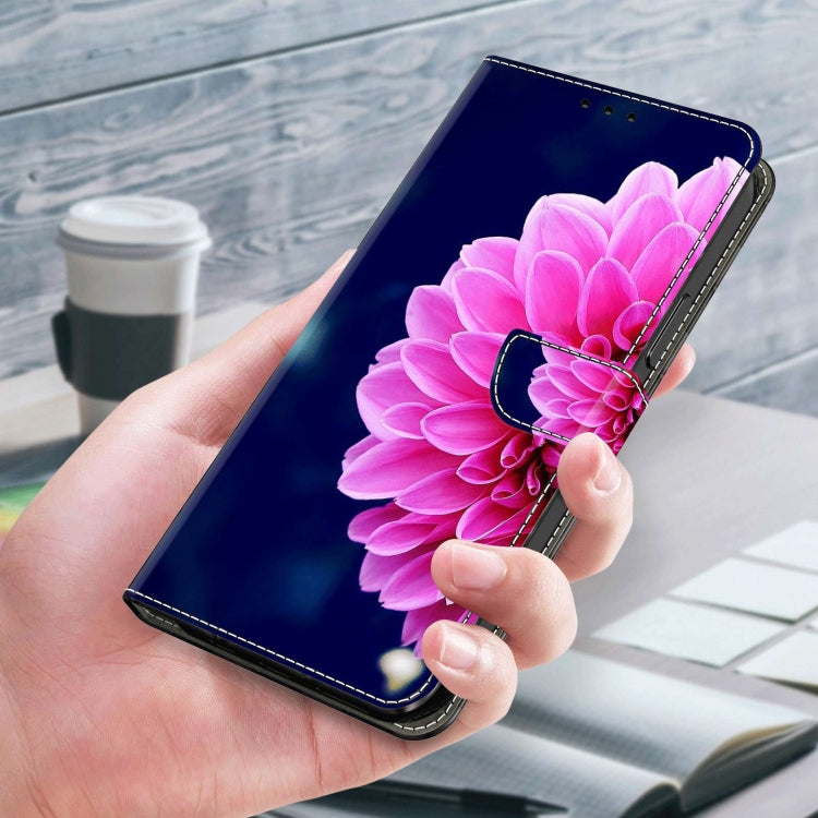 For Xiaomi Redmi 9A Crystal 3D Shockproof Protective Leather Phone Case(Pink Petals) - free shipping - PMC TechLife - Order now!